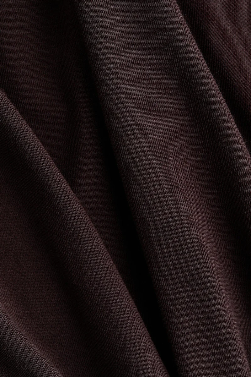 H&M Gathered viscose top